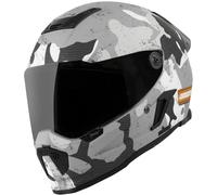 Bogotto Rapto Camo Casco, gris-blanco, tamaño XL para Hombres