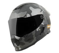 Bogotto Rapto Camo Casco, negro-gris, tamaño M para Hombres