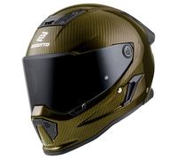 Bogotto Rapto Carbon Casco, Oro, Talla XL