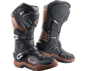 Bogotto RMXA Botas impermeables de Enduro / Motocross, negro-marrón, tamaño 45 para Hombres