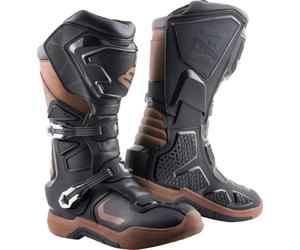 Bogotto RMXA stivali da enduro/motocross impermeabili, nero/marrone, 44