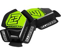 Bogotto Sport Deslizador de rodilla, negro/amarillo, Talla única