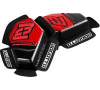 Bogotto Sport Deslizador de rodilla, negro/rojo, Talla única