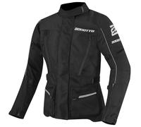 Bogotto Tampar Tour Chaqueta textil impermeable para mujer, negro, tamaño XS