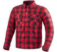 Bogotto Timb-R Camisa de moto, negro-rojo, tamaño 6XL para Hombres