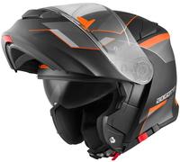 Bogotto V271 Delta Casco, negro mate/naranja, Talla XS