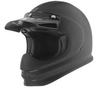Bogotto V381 Casco de fibra de vidrio, Black Matt, Talla XL (61/62)