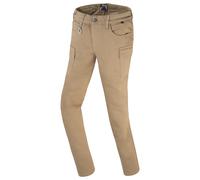Bogotto Yagal Cargo Vaqueros de moto para mujer, beige, tamaño 29 32