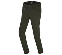 Bogotto Yagal Cargo Vaqueros de moto para mujer, verde, tamaño 29 34