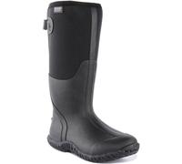 Bogs Mesa Botas De Wellington Neopreno Ajustables Para Mujeres Negras UK 3 - 8