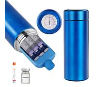 Bogush Enfriador de bolígrafos de insulina de 60 horas, estuche de viaje, pantalla de temperatura, enfriador de medicamentos para viajes, aprobado por la TSA, enfriador de medicamentos médicos,