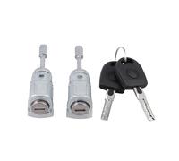 Bohaner 2 cerraduras de puerta con 2 llaves delantera izquierda derecha para VW Lupo, Passat 3B2, 3B3, Passat Variant 3B5, 3B6, 3B0837167, 3B0837168