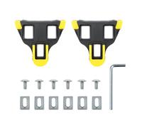 Bohaner 2 tacos para bicicleta de 6° y 3 agujeros, compatibles con pedales Shimano SPD-SL, placas de zapatos SPD, pedales, pedales, tornillos para zapatos de bicicleta, placas de pedal MTB