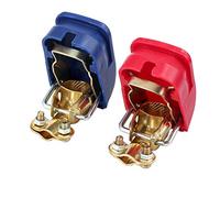 Bohaner 2 unids liberación rápida 12 V/24 V terminales de batería abrazaderas coche caravana autocaravana terminales conectores
