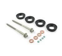 Bohaner Juntas de inyector 6C1Q-6K780-A 1372494 Inyector de combustible, juego de juntas, arandelas para Transit MK7 2.2 2.4 3.2 TDCI 2006+ 6C1Q-9M577-AB (14 unidades, 14 unidades)