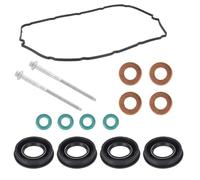 Bohaner Juntas de inyector 6C1Q-6K780-A 1372494 Inyector de combustible, juego de juntas, arandelas para Transit MK7 2.2 2.4 3.2 TDCI 2006+ 6C1Q-9M577-AB (15 unidades, 15 unidades)