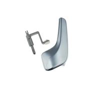 Bohaner Manija de puerta cromada izquierda interior manija puerta interior delantero izquierdo cromo para Opel Corsa D MK III 13297813 2006-2014