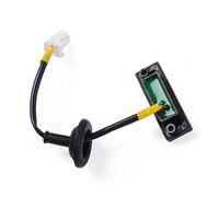Bohaner Tirador de puerta para portón trasero, interruptor de bloqueo de tapa de maletero, interruptor de desbloqueo para Hyundai Kia Rio III 2011-2017 81260-1W220