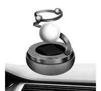 Bohany Ambientador de aire para coche con energía solar,Perfume solar para coche - Aromaterapia con fragancia para coche con diseño de bola de estrella,360 grados de difusor ajustable del Aromatherapy