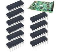 Bohany Contador Decádico Módulo,Componentes Electrónicos,Contador Decimal Diez Decodificado - Para Complejidad Circuitos Timing Señales Control Secuencial Apasionados Electrónica Diseñadores