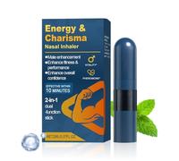 Bohany Inhalador Para La Nariz | Barra Nasal Revitalizante De 2 Ml | Inhalador Refrescante Para La Nariz - Para Hombres Mejora De La Energía Fuerza Vitalidad Bienestar Para El Hogar Y El Viaje
