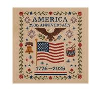 Bohany Kit de bordado a mano, aprendizaje de bordado, paquete completo de manualidades para principiantes, aficionados, mujeres, hombres, colegas, miembros de la familia, amigos, decoración de fiesta