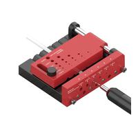 Bohany La Máscara Guía De Taladro,Posicionador Para Procesamiento De Madera,Localizador De Agujeros | Para Mecanizado De Madera Gabinete De Colocación Modelo Cajón Banco De Carpintería