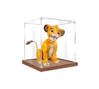 BoHeart Vitrina acrílica para Lego 43247 para modelo Lion King, caja expositora a prueba de polvo, tamaño: 35 x 35 x 35 cm (modelo no incluido) (3 mm)