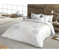 BOHEME Funda nórdica Dandelion Cama 135 cm - 220x220 cm, 100% algodón. Cierre con Corchetes
