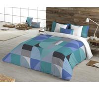 BOHEME Funda nórdica Moma Cama 135 cm - 220x220 cm, 100% algodón. Cierre con Corchetes