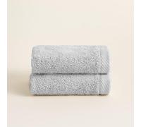 BOHEME | Juego de 2 Toallas de Lavabo Serenity | Perla | 50x100 | 100% Algodón Peinado | 600 g/m² | Suaves, Absorbentes y de Secado Rápido | Lavables a Máquina | Uso Diario