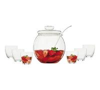 Bohemia Cristal - 071 - 66015 Ponche Set Libera 4,5liter, Regalo de cartón (1 Pieza)