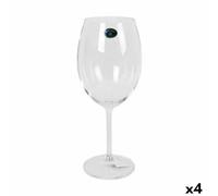 Bohemia Crystal Set de Copas Clara Vino 580 ml 6 Piezas (4 Unidades)