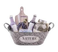Bohemia Gifts Caja de regalo de lata de lavanda