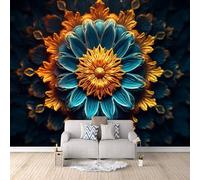Bohemia Papel Pintado Salón Dormitorio 150×105cm El Encanto Exótico De Mandala Fotomurales Pared Tejido No Tejido Decorativos Murales Fotográfico Moderno Decoración de Paredes