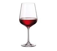 BOHEMIA ROYAL CRYSTAL - Copas de cristal para Vino Tinto de 850 ml. Línea Tori (Set de 6 piezas) (850 ml) (600ml)