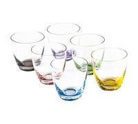 Bohemia Viva Colori 010 166 213 - Vasos (6 Unidades, 300 ml), Multicolor