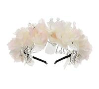 Bohemian Crystal Flower Vines Crown Headband For Bride Wedding Hair Accessories Floral Wreath Head Band Hairstyles