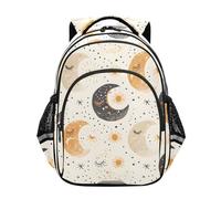 Bohemian Moon - Mochila misteriosa para niños y niñas, mochila escolar para preescolar, jardín de infantes, escuela primaria, mochila de viaje, A03630, Small
