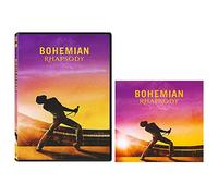 Bohemian Rhapsody: 2018 Movie DVD + Soundtrack CD Bundle with Bonus Never-Before-Seen Footage!
