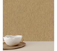Bohemio Papel Pintado Texturizado Ocre RASCH 571028 Liso Diseño Moderno Decor