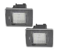 BOHHO Faro trasero Para Benz Para CLS Para SLK ML Para CLA Para GLA Para GLC Clase A A1729061100 Luz Blanca A0009062903 Luz De Matrícula LED Para Coche De 12 V luces traseras