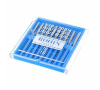 BOHIN Agujas para Máquina de Coser, 10 unidades, talla 70/10, acero