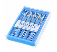Bohin Agujas para Máquina de Coser Microtex, 5 unidades, Acero