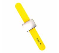 Bohin Alfiler Pulsera, Magnetic Pin Bracelet 24x3cm yellow-1pc, Amarillo, 24 x 3 cm