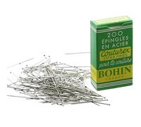 Bohin COUTUREX Pin Extra F 200p EC4 N°4, Acero aleado, 1, tamaño único