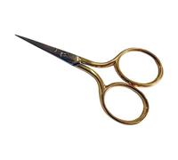 BOHIN France - BOHIN France Inoxidable Acero (7cm) Afilado Cuchillas Bordado Tijeras con Chapado en Oro Manejar - 1 Pedazo
