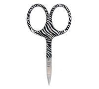 BOHIN France - BOHIN France Safari Recopilación Inoxidable Acero (9cm) Cebra Imprimir Elegante Bordado Cortar con Tijeras - 1 Pedazo