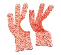 BOHIN France Guantes para Acolchado - Antifatiga, con Guantes Agarre para Proyectos de Acolchado a Máquina, Nailon, Rosa, Talla M - 1 Par