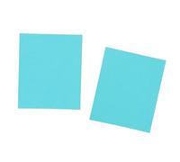 Bohin France - Hoja de reparación autoadhesiva para chaquetas, ropa impermeable, paraguas, bolsas y equipo de camping, poliamida, azul turquesa, 10 x 12 cm, 2 unidades